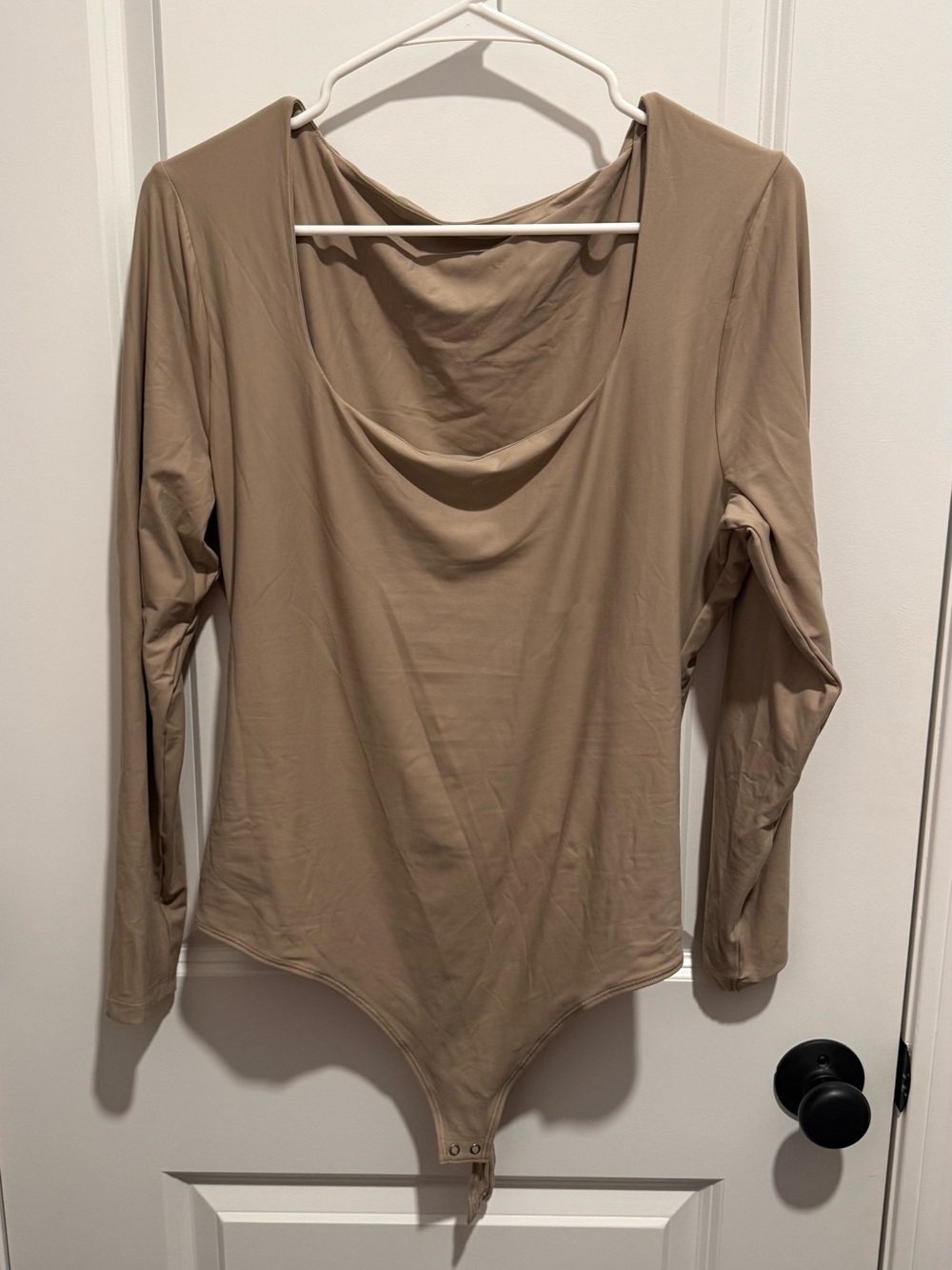 Abercrombie - XL Taupe Bodysuit, NWT